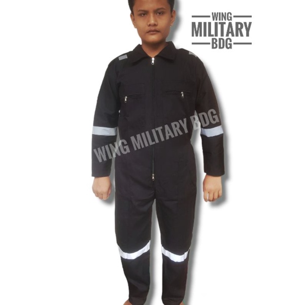 Katelpak/wearpack coverall List/seragam bengkel/safety