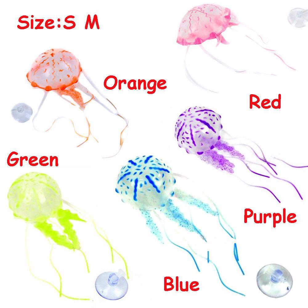 TOP Artificial Jellyfish Hot Vivid Home &amp; Living Fish Tank Ornament