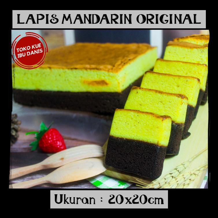 

LAPIS MANDARIN / KUE LEBARAN ARISAN DAN NATAL / OLEH-OLEH KHAS - ORIGINAL