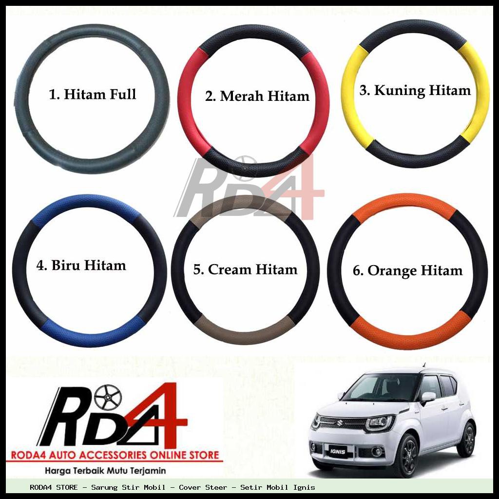 Sarung Stir Mobil - Cover Steer - Setir Mobil Ignis