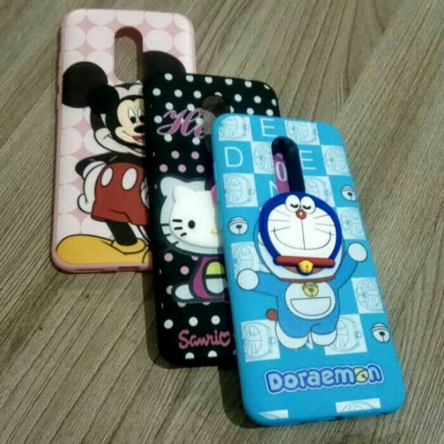 CASE 3D MOTIF KARAKTER REDMI 5 PLUS