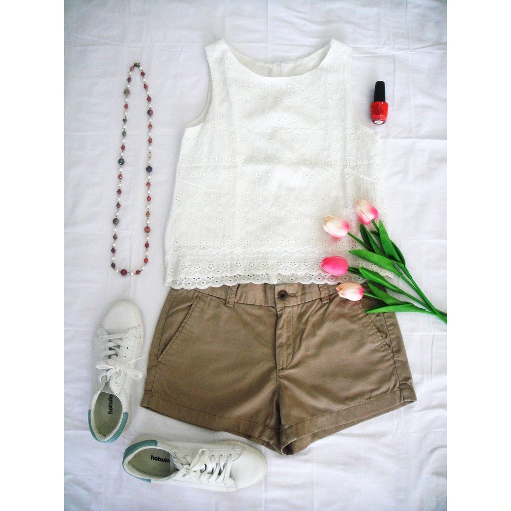 Celana pendek uniqlo original wanita katun