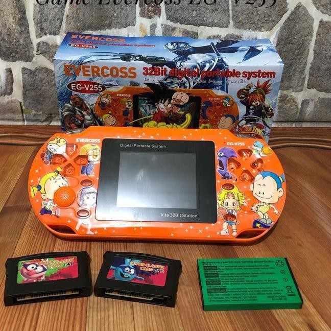 ✸↓ Pocket Game Evercross 32 Bit - Sega Game - Game Watch ★★ 00H