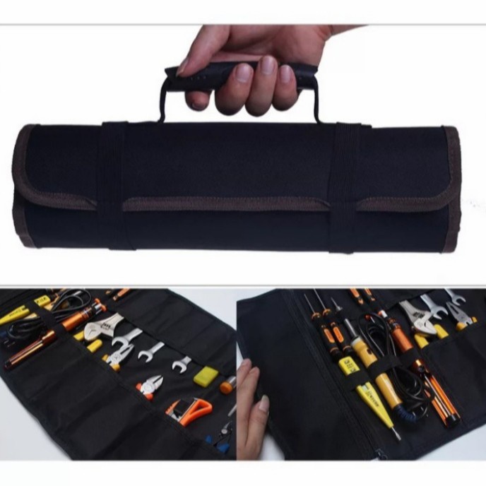 Electrical Tool Bag Roll Tas Tempat Alat alat Tukang