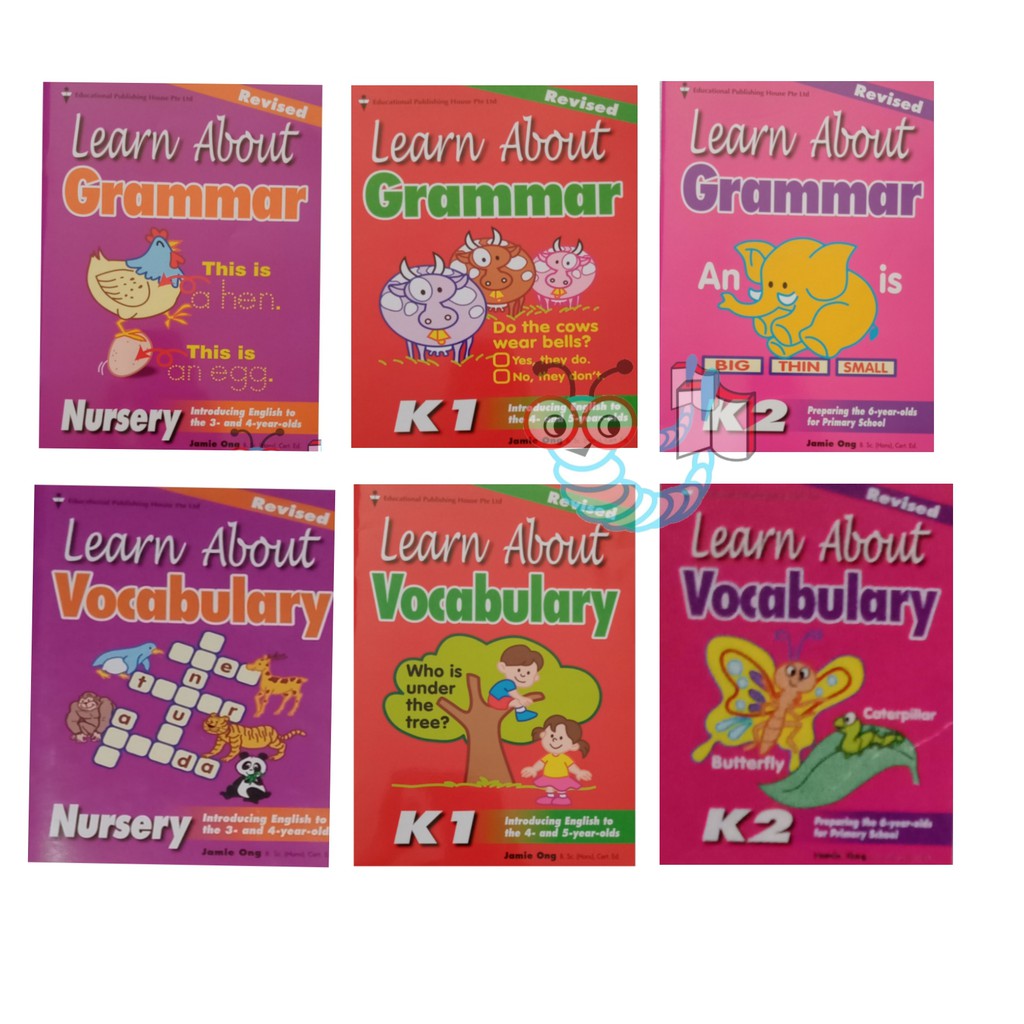 Learn About Grammar & Vocabulary Revised