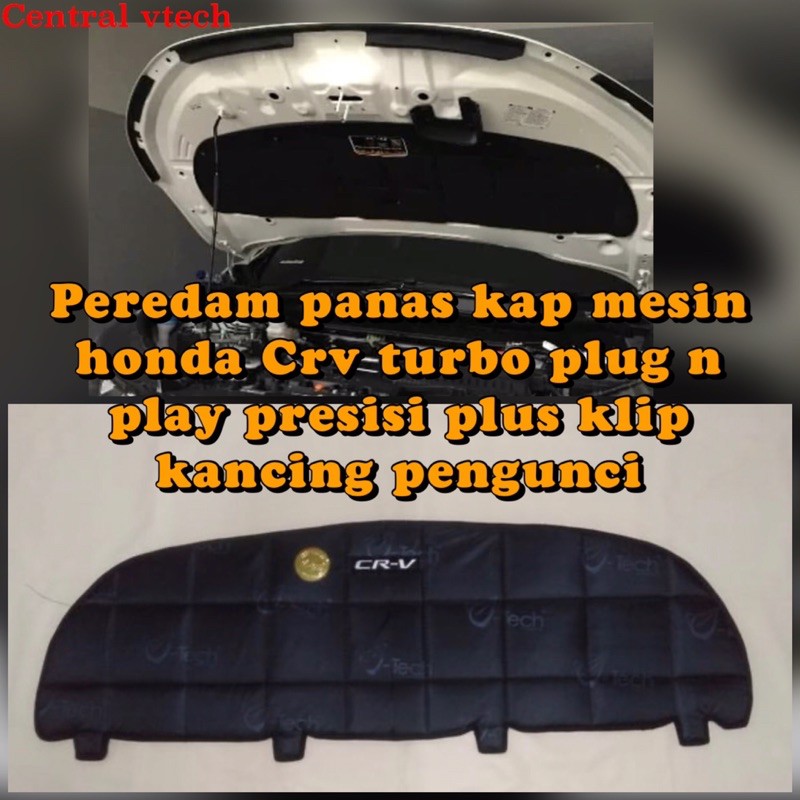 Peredam panas kap mesin honda crv turbo