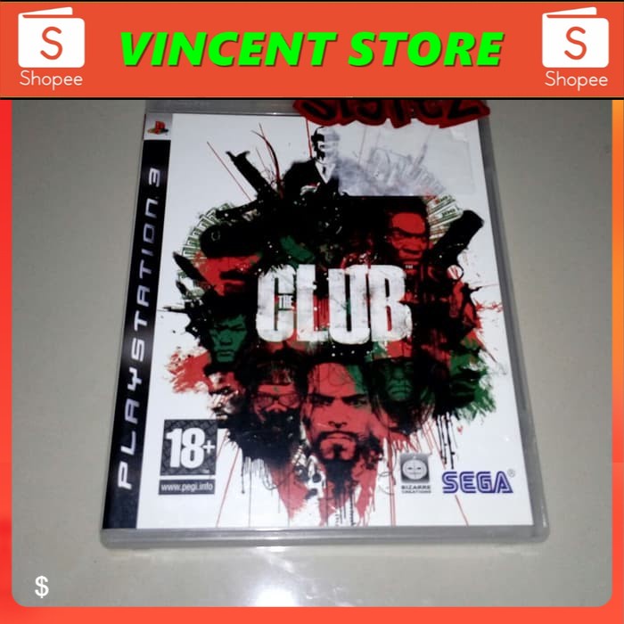 Original bd PS3 kaset game THE CLUB