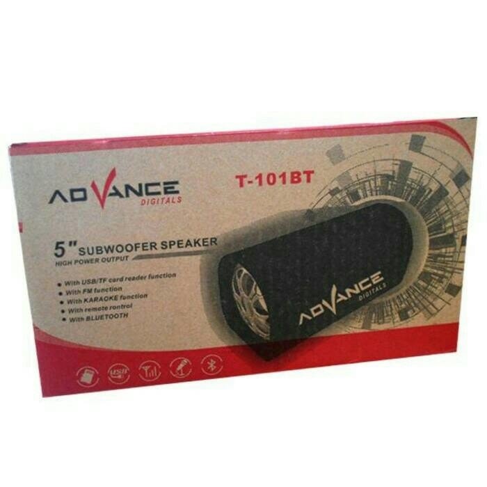 Advance T-101BT Speaker 5 Inch Bluetooth Subwoofer