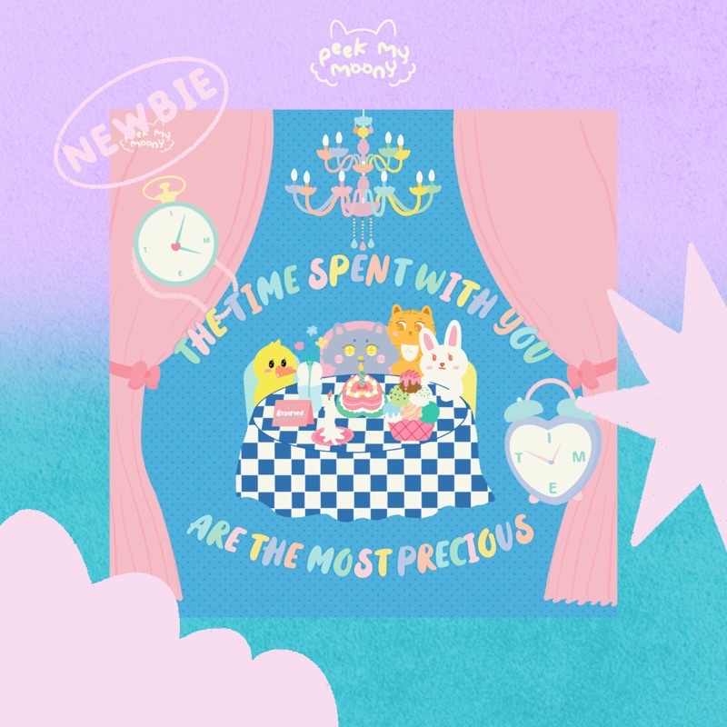 

peekmymoony - Friendship Mini Artprint 9x9cm