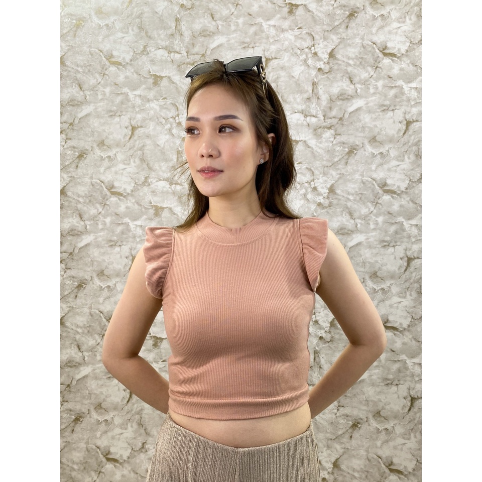 MODAVIE - AGATHA TANKTOP Crop Tank Top Baju Atasan Wanita