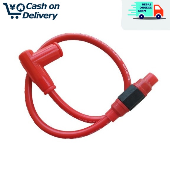 COD MERAH cangklong busi+kabel busi racing splitfire