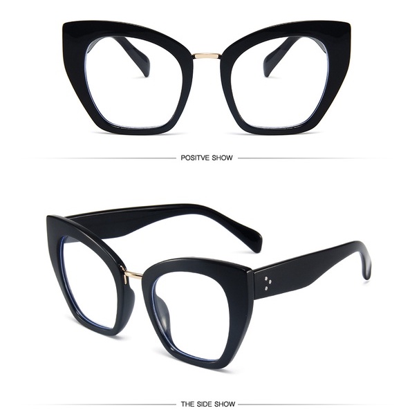 Kacamata Lensa Pengganti anti Radiasi Untuk Wanita