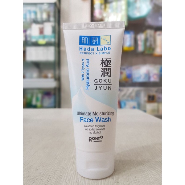 Hada Labo Gokujyun Ultimate Moisturizing Face Wash 50 g / Sabun Wajah