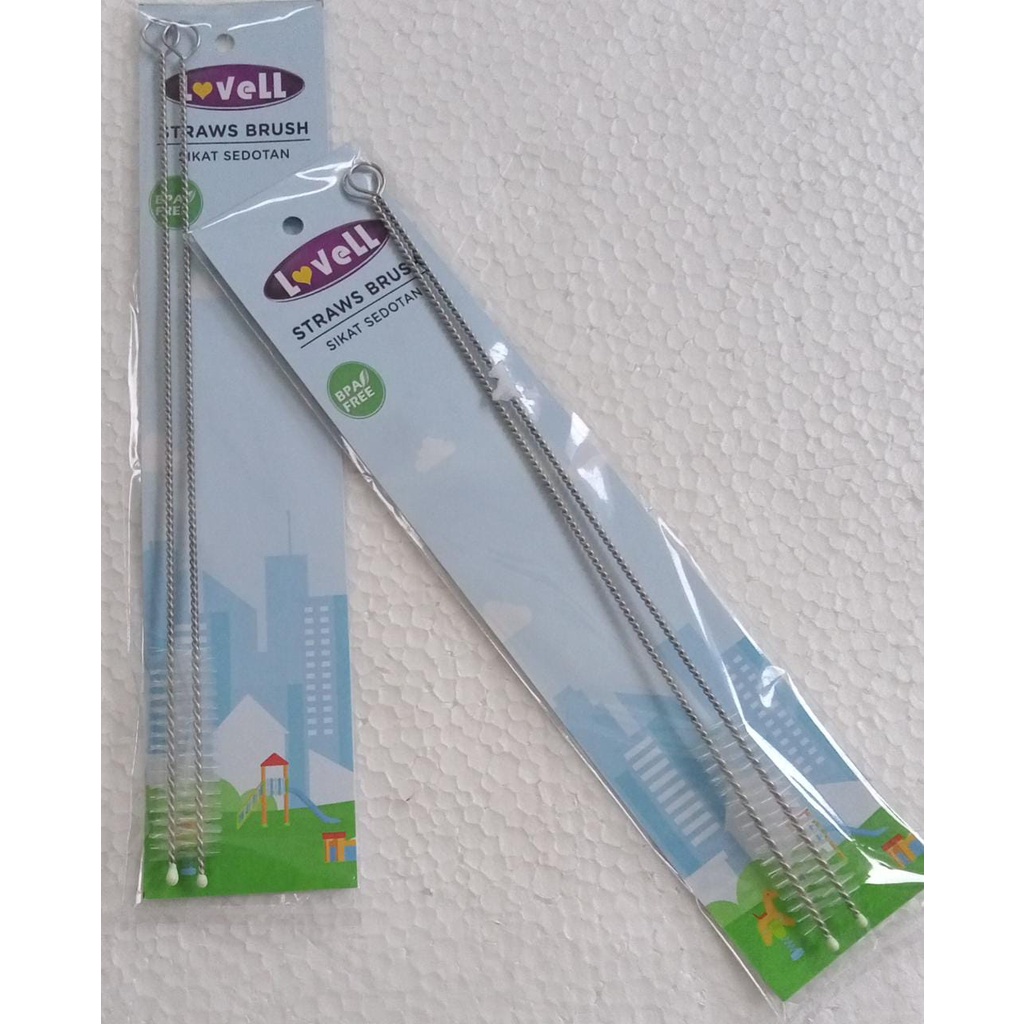 Lovell Straws Brush Sikat Sedotan