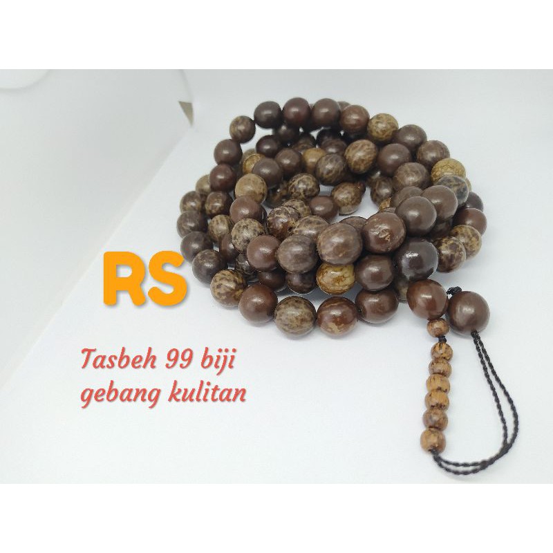 Tasbih biji GEBANG KULITAN