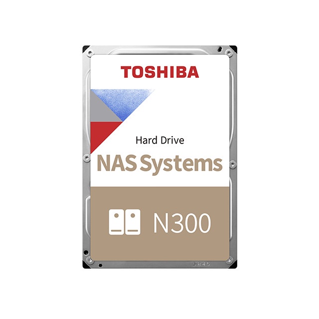 Toshiba 8TB SATA3 7200RPM For NAS - N300 Series / HDD 8TB