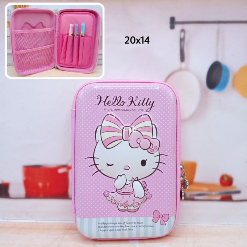 

Tempat pensil 3D Besar hello Kitty ORI Sanrio impor