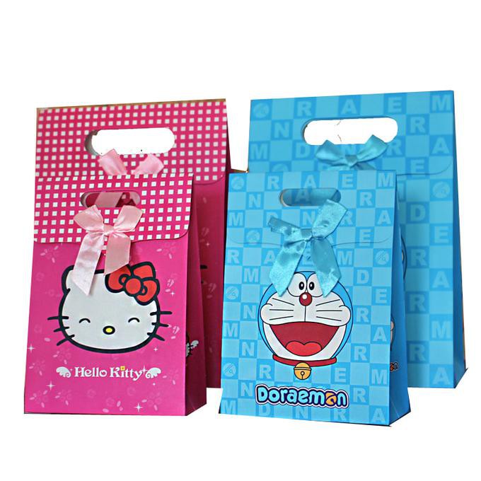 

Dorakitty , Kantong Hello Kitty, Paper Bag Doraemon, Paper Bag Plastik