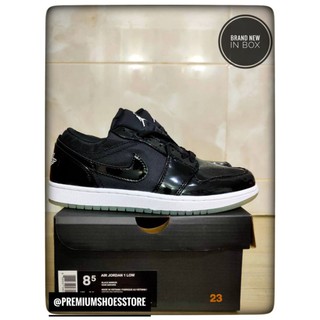 jordan 1 low black silver