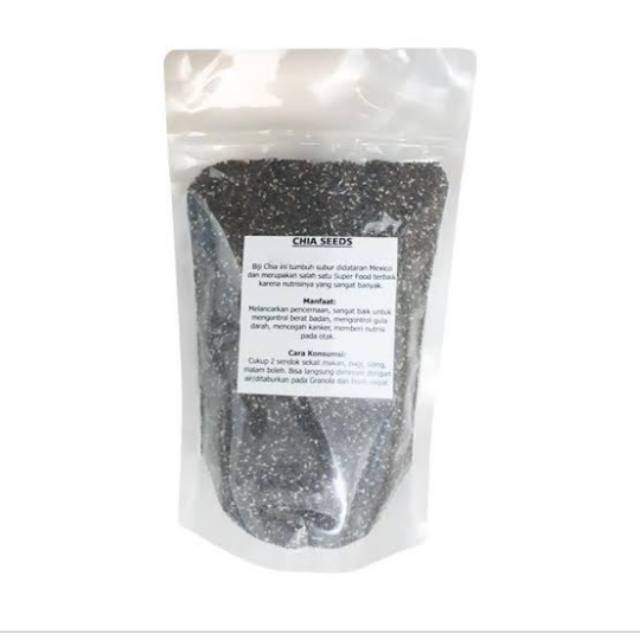 

Black chia seed / organik black chia seed 100gram