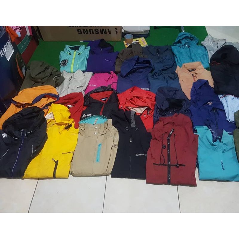 borongan jaket gunung full brand