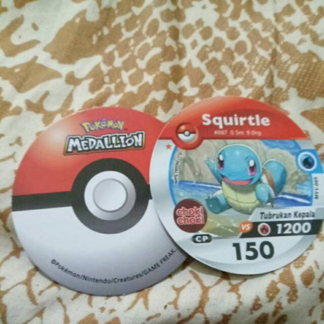  Kartu  Pokemon  Medallion Choki Choki Type Air Shopee 