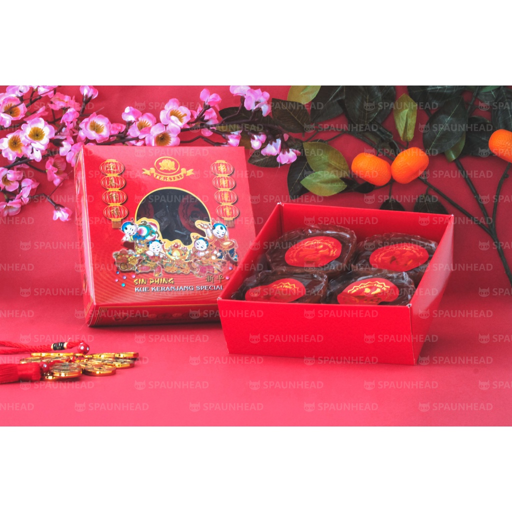 

SIN PING Kue Keranjang dodol Imlek cina PER DUS ISI 4