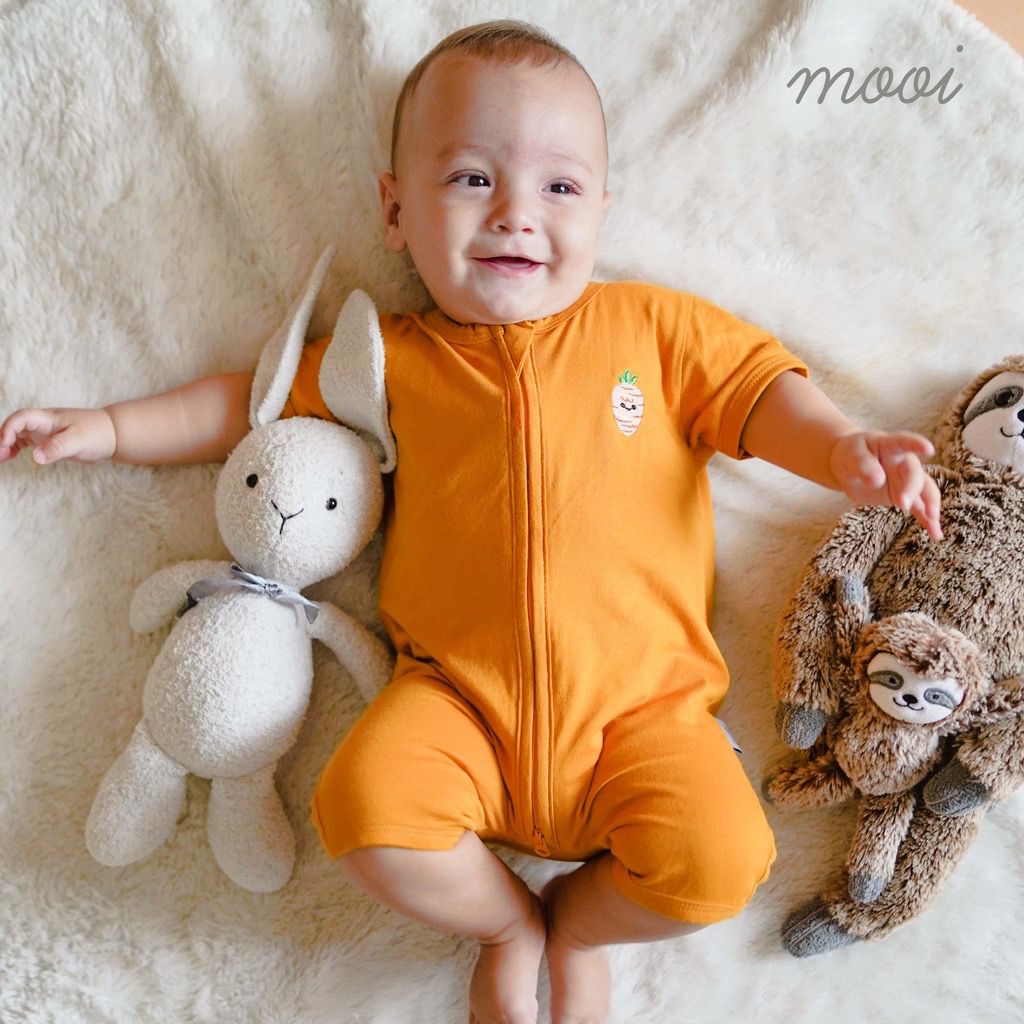 Mooi Baby Short Sleepsuit - Jumpsuit Bayi / Romper bayi