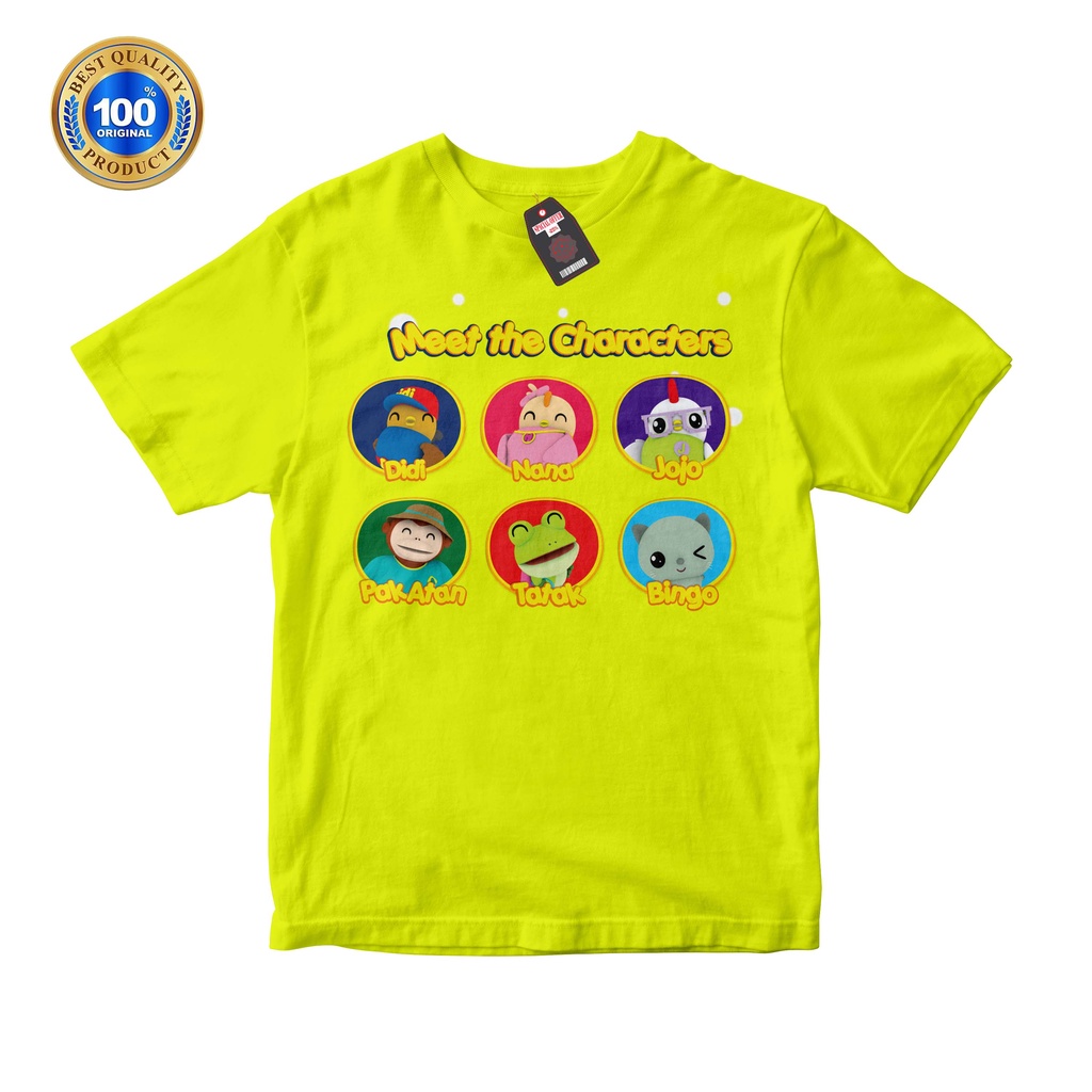 kaos anak didi my freands bahan premium