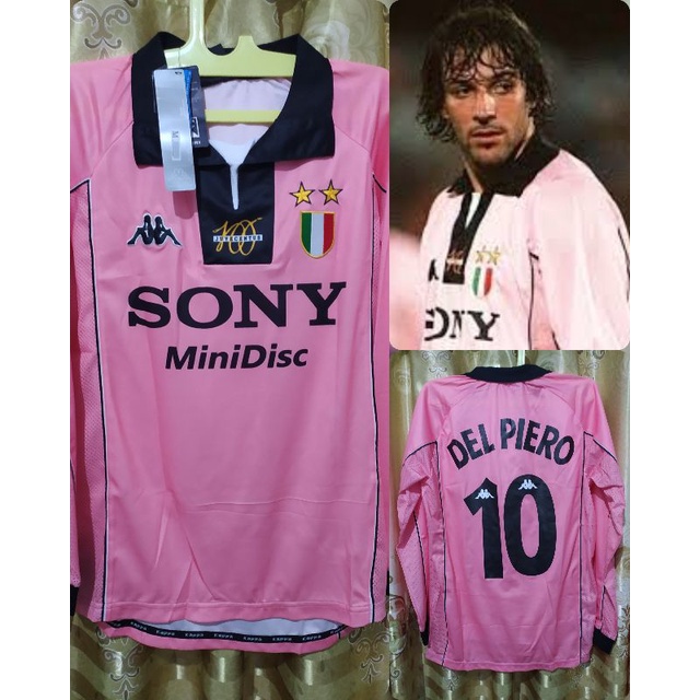 Jersey Retro Juventus Away 1996 1997 1998 LS Centenary 100 tahun