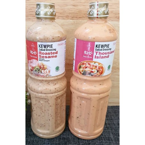 

KEWPIE ROASTED SESAME & THOUSAND ISLAND@1kg PREMIUM DRESSING