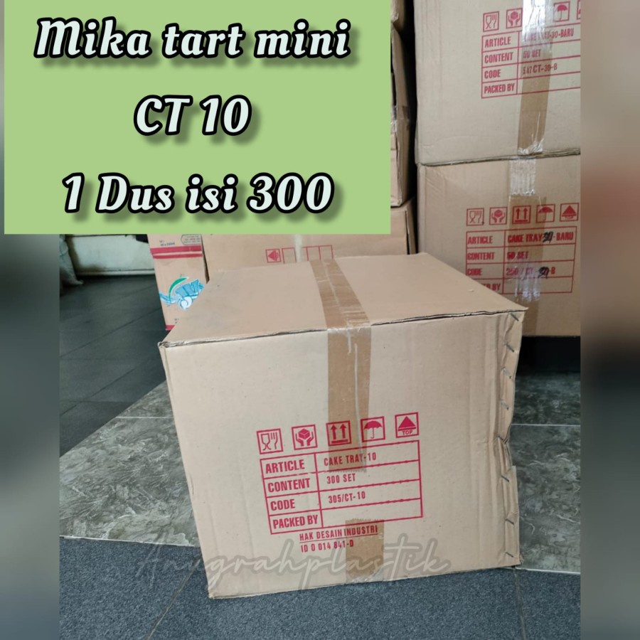 Mika tart mini Ct 10 ( PER KARTON / DUS )