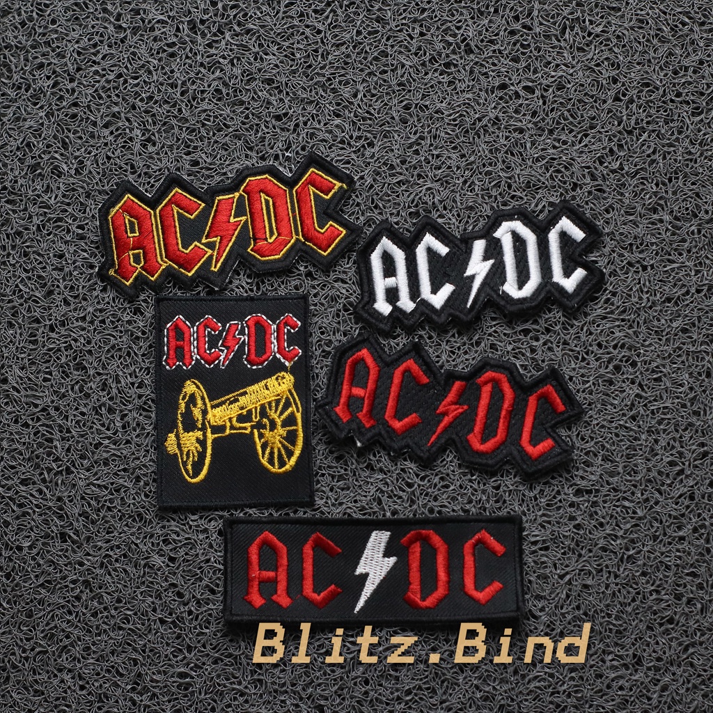 Patch Emblem patch band emblem band patch bordir ACDC