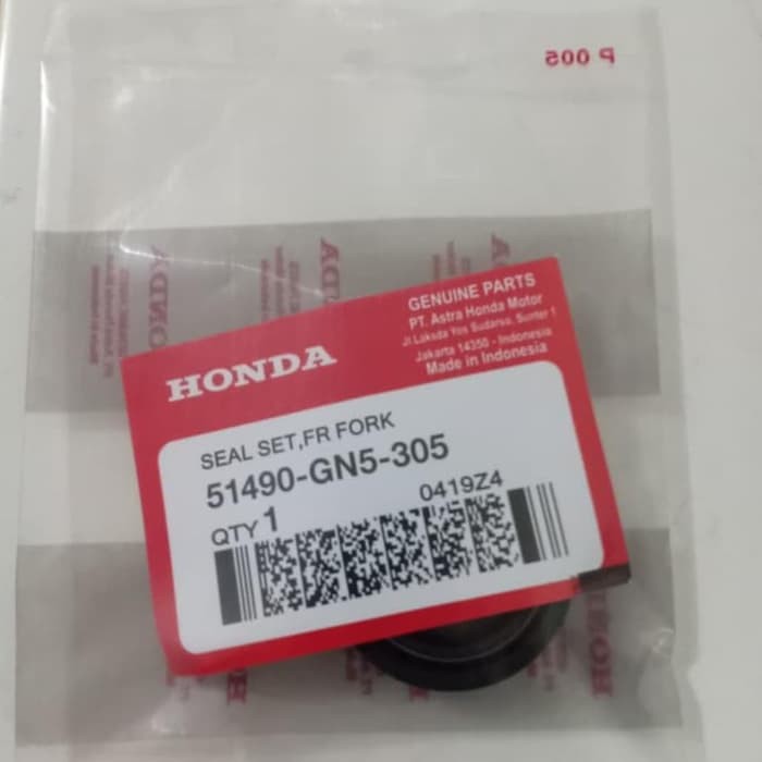 ORI : Seal Shock Kemasan 1 Honda Beat (Aneka-0710)