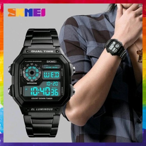 JAM TANGAN SKMEI 1335 ORIGINAL ANTI AIR FREE BOX