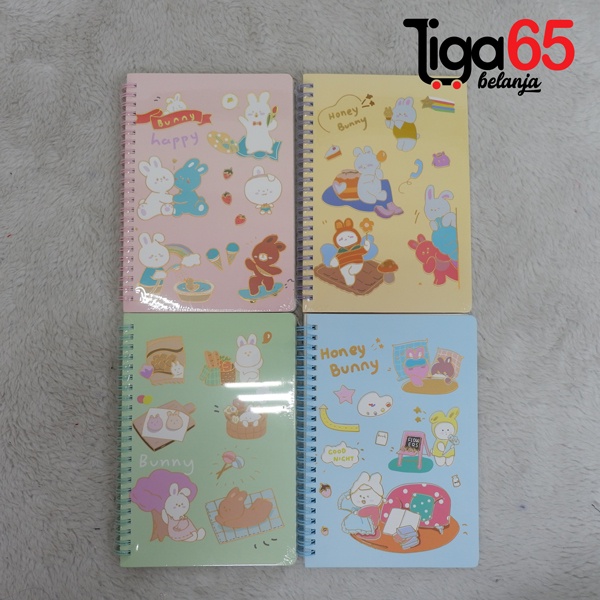 365 RING BOOK #41001 Note Book Fancy Karakter / Buku &amp; Alat Tulis