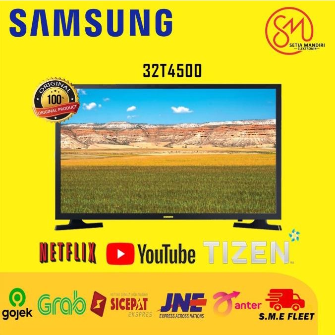 SAMSUNG 32 T4500 Smart LED TV 32 Inch HD 32T4500 - UA32T4500AKXXD