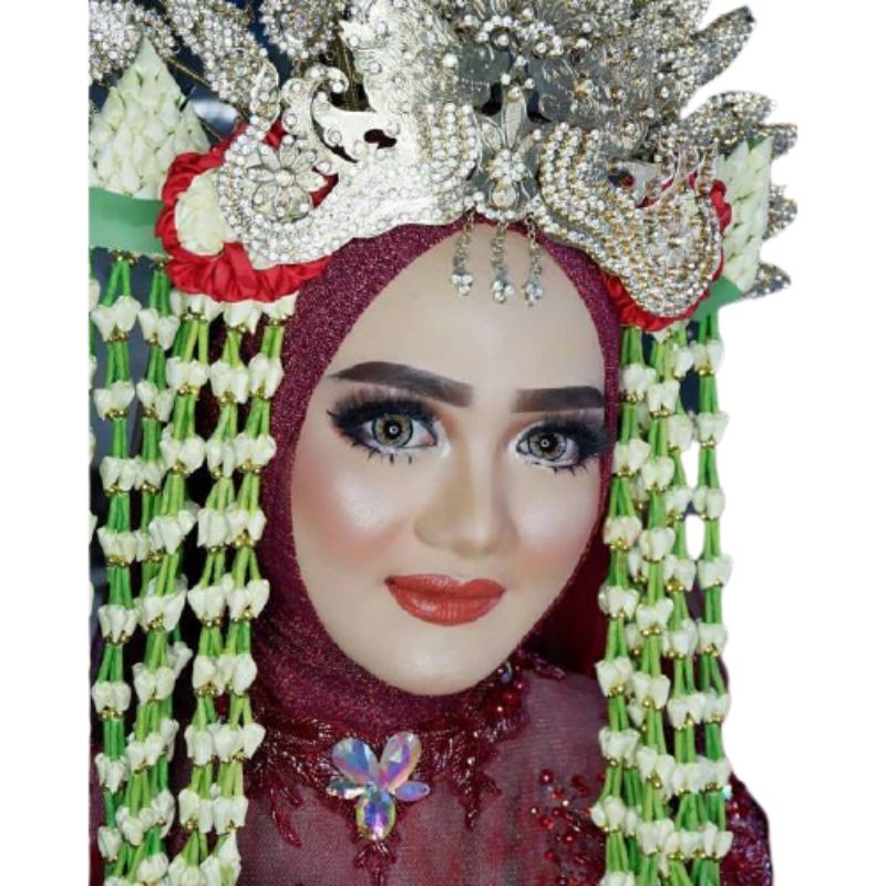 Ronce melati Banjar kuncup mutiara gold