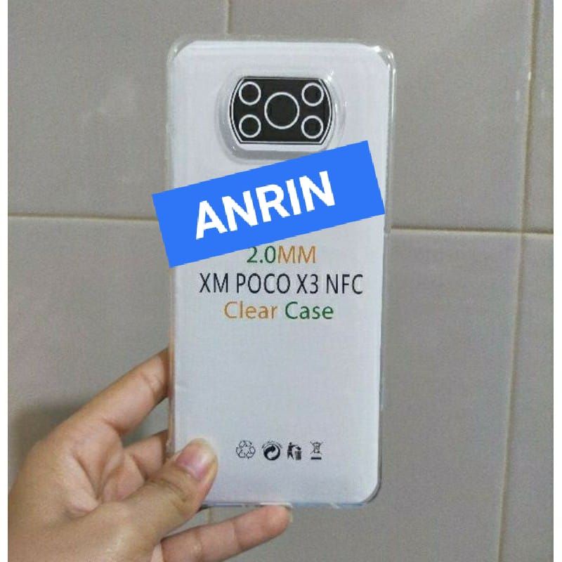 POCO X3 X3 NFC X3 PRO CLEAR HD 2.0 CASING SOFTCASE SILIKON BENING BAHAN TEBAL ANTI JAMUR