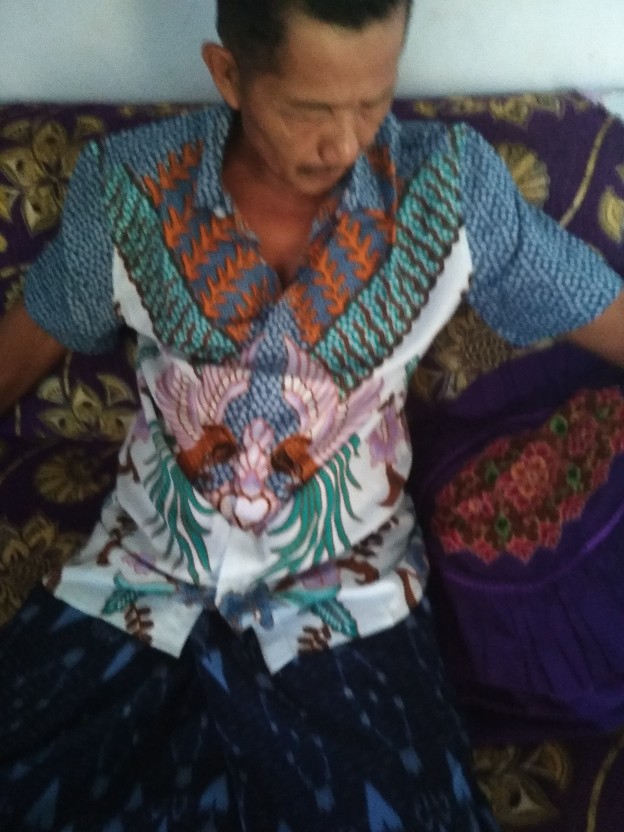 Maginot Kemeja Batik 2.0 Sagara-ss Motif Timbul Lengan Pendek Pria + Free Masker