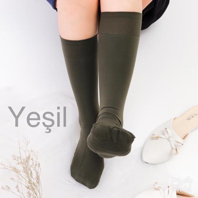 Kaos Kaki Turki DORE Original 🇹🇷 (Turkish Socks) Kaos Kaki Rasa Stocking-Yesil / Army