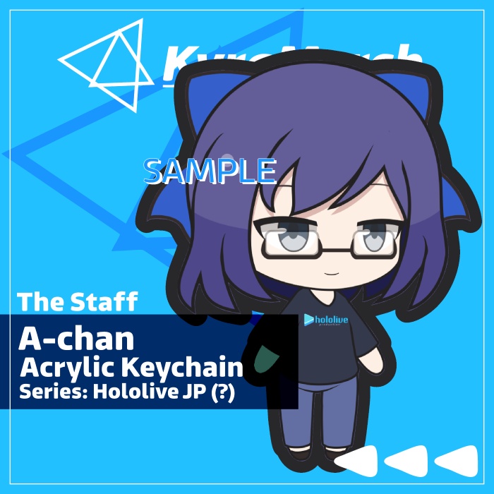 Keychain Hololive Japan Yuujin A
 | KyraMerch Anime Fanmerch Dealer
