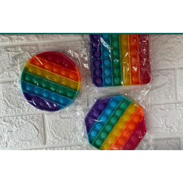 Mainan Fidget Tangan Pop It 10 CM - Fidget Push Pop Its Toy - Fidget Squeeze Game Pop It-2