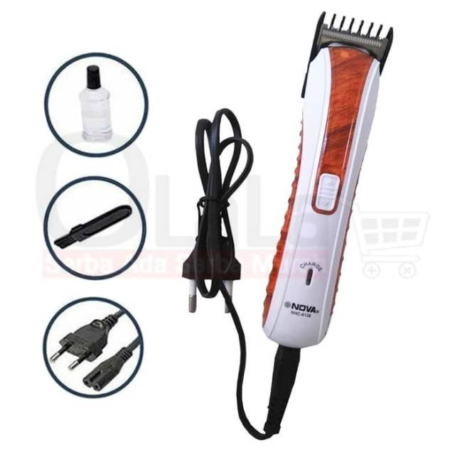 Alat cukur rambut peralatan cukur kumis/jenggot-alat potong rambut electrik NOVA  NHC-6138