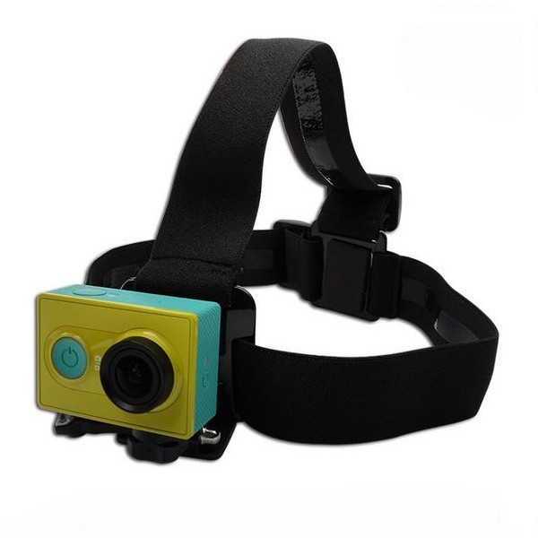 Head Strap Elastis Adjustable with Simple Anti Slide Glue Action Cam