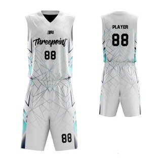 Setelan Jersey Basket Custom Full printing ( bisa custom nama Team, NOMER PUNGGUNG dan nama )