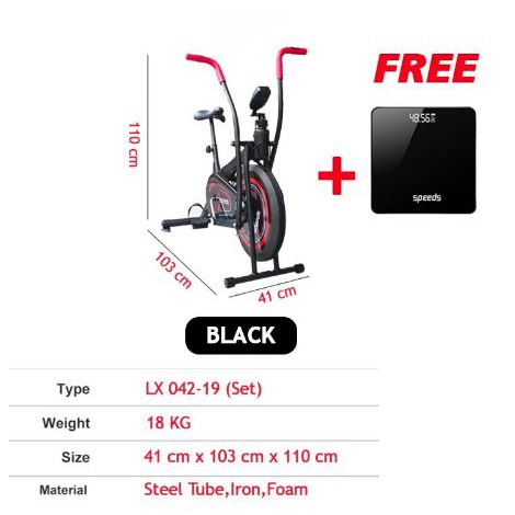 SEPEDA Statis Platinum Bike SPINNING BIKE Alat Fitness rumah