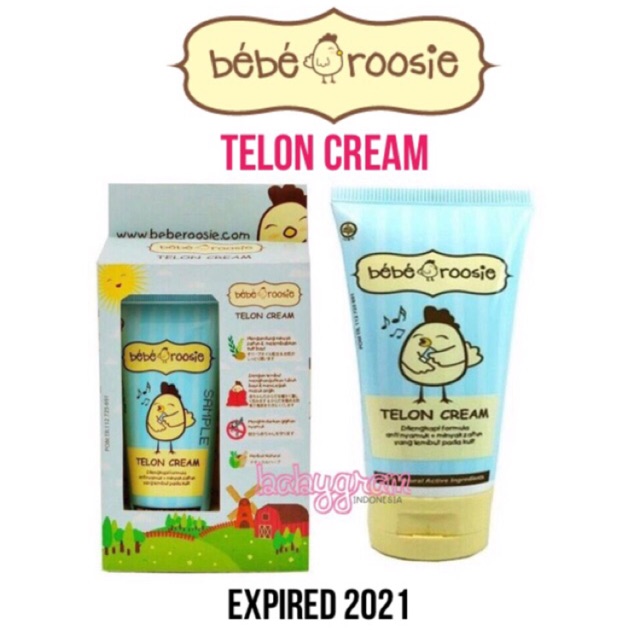 Bebe Roosie Telon Cream / Krim Minyak Telon Bebe Roosie