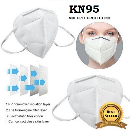 Masker KN95 Original One Care isi 10 | Masker 5 Ply Disposable Mask