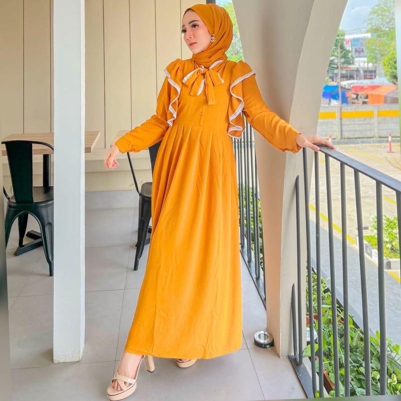 GAMIS DRESS LINE FASHION MUSLIM CASUAL